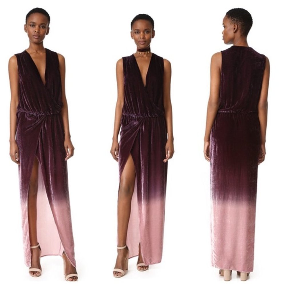 Young Fabulous & Broke Juliete Velvet Dress
